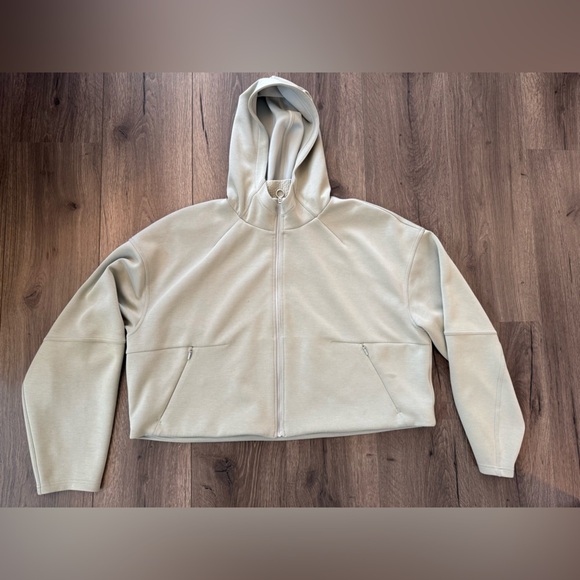 Lululemon Soft Oversized Zip Hoodie in Green Fern Size XL/XXL - Picture 5 of 13